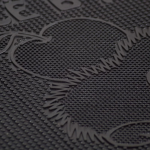 Коврик резиновый SUNSTEP Всё в дом! 40 х 60 см, черный