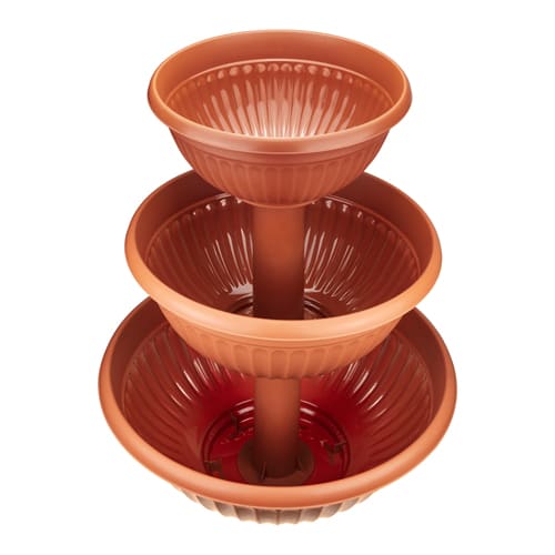 Каскад для цветов IDEA ЛИВИЯ М 3198, терракотовый