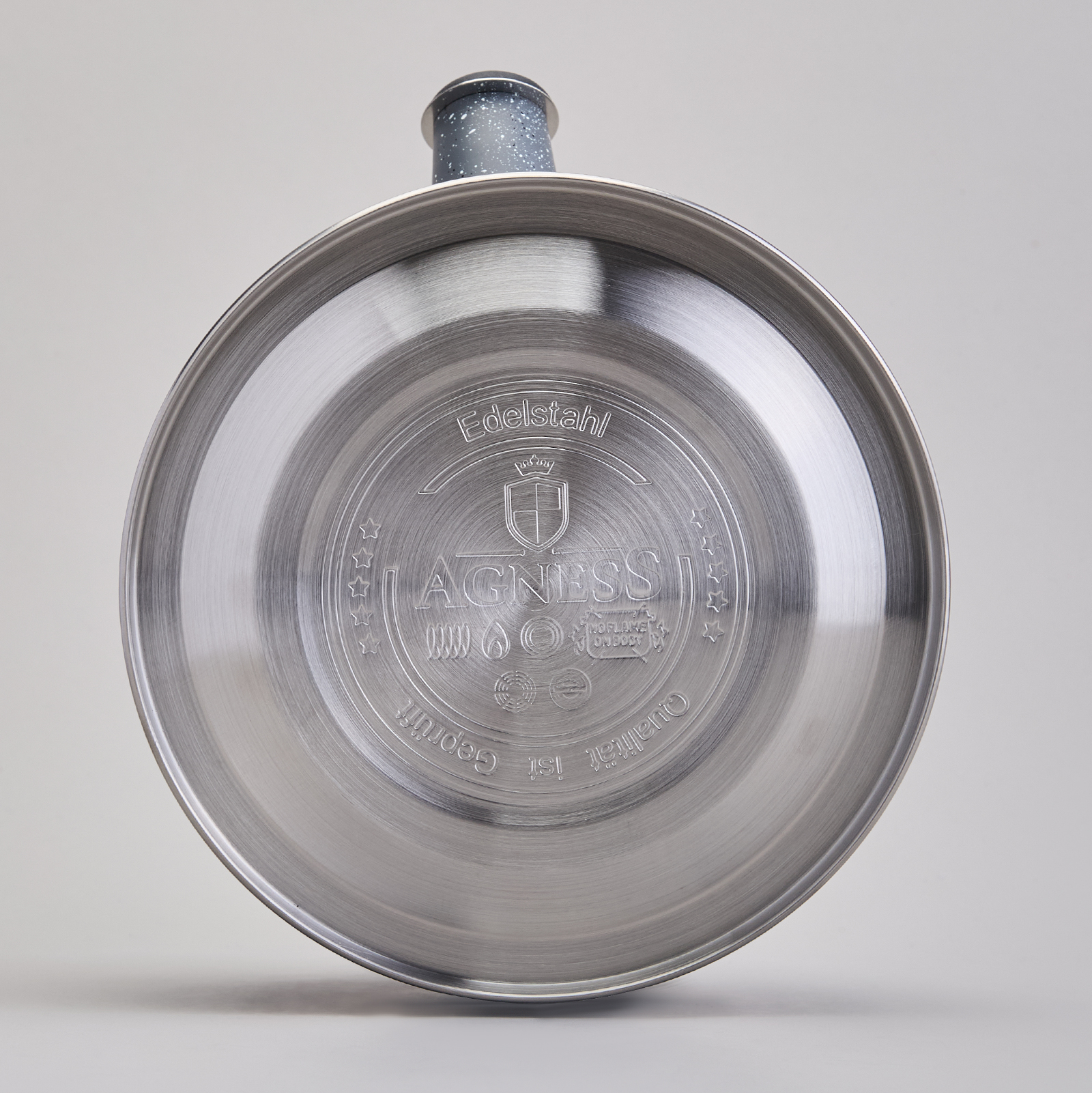 ЧАЙНИК AGNESS СО СВИСТКОМ 2,5 Л, СКЛАДЫВАЮЩАЯСЯ РУЧКА, ИНДУКЦИОН. ДНО