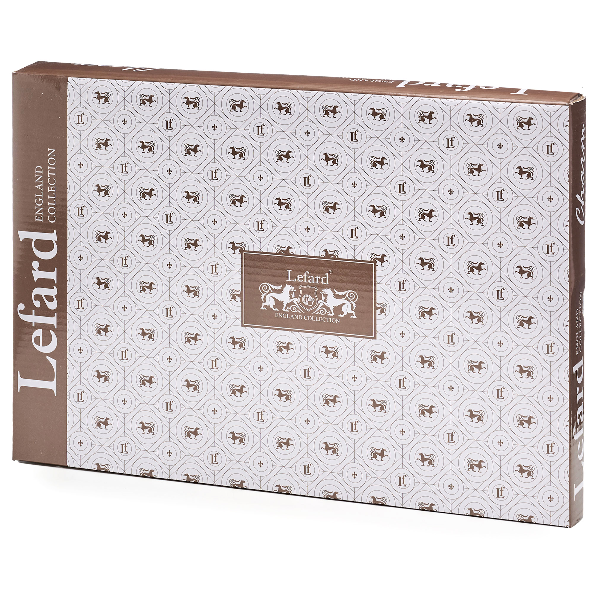 БЛЮДО ОВАЛЬНОЕ LEFARD, CHARM, 35, 5*24*3 СМ, С ЗОЛОТОЙ ЛИНИЕЙ