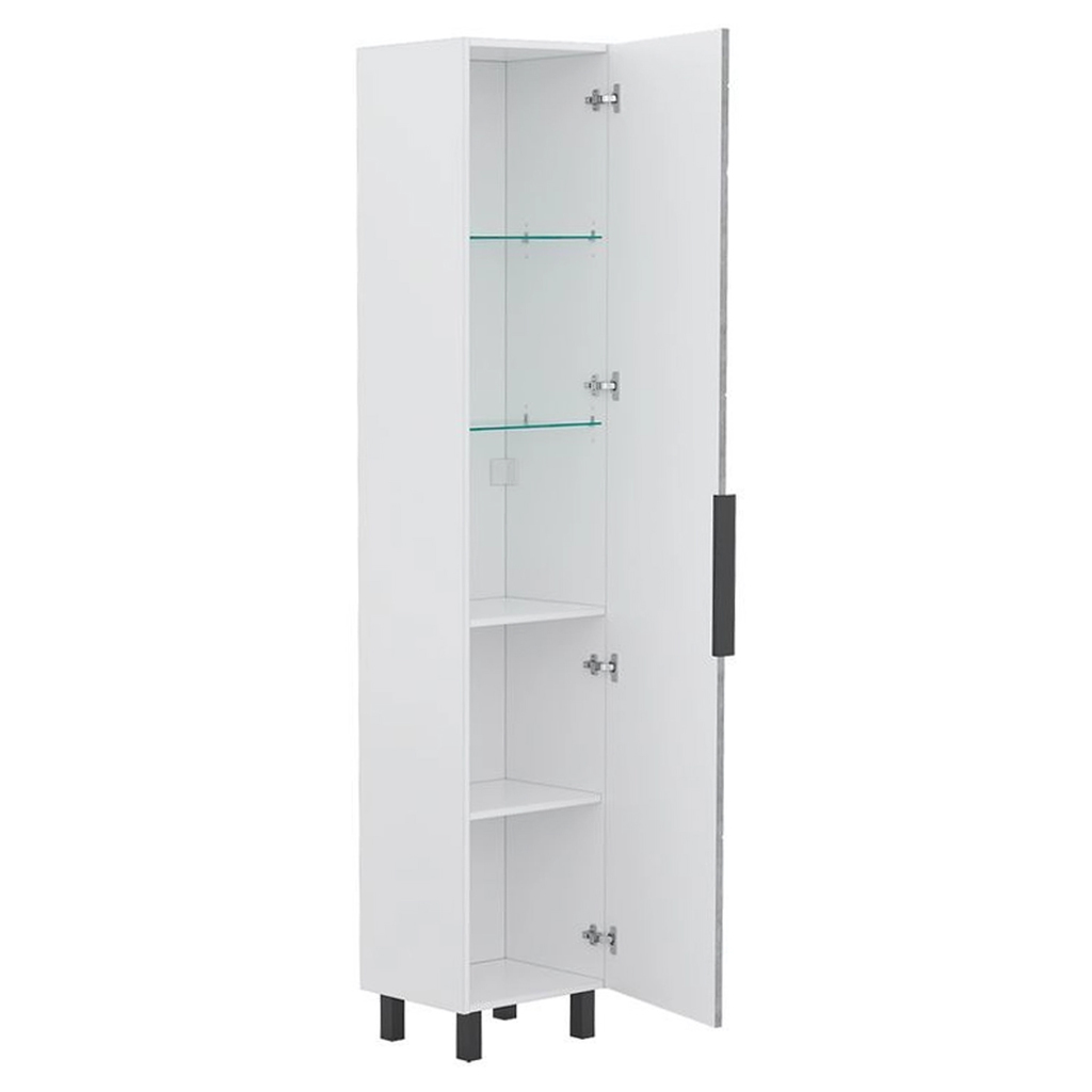 Пенал, Гранд-40, Бетон универсальный, 400*1950*316, ПВХ