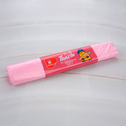 Пакеты для замораживания продуктов Уфа Пак 25х38 30шт/рул 20,5мкм, 5/30