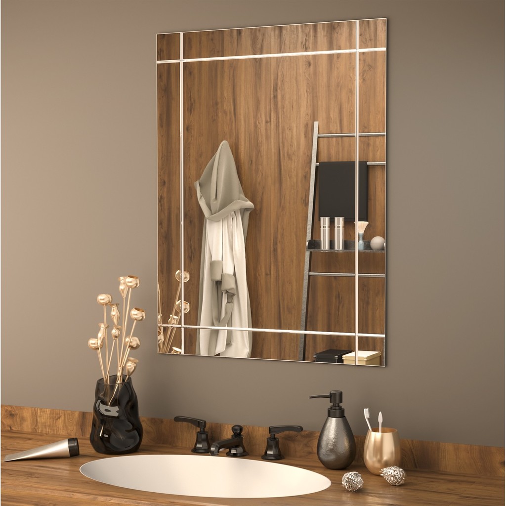 Зеркало MIXLINE, Стронг, 500*700, ШВ гравировка