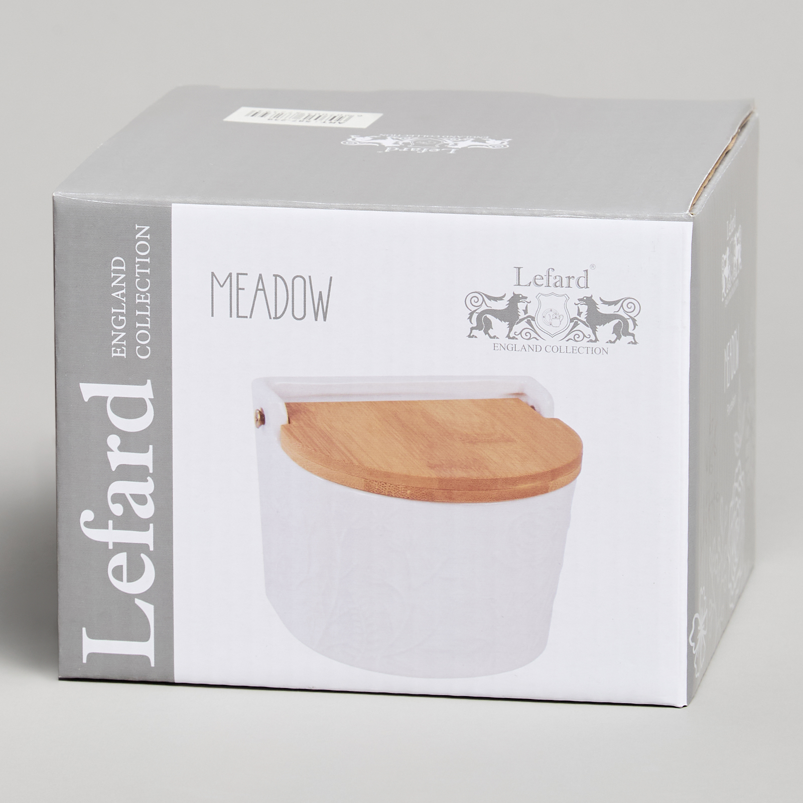 БАНКА ДЛЯ СОЛИ С ДЕР.КРЫШКОЙ LEFARD, MUSE, 11, 5*11*9, 5 СМ 450 МЛ