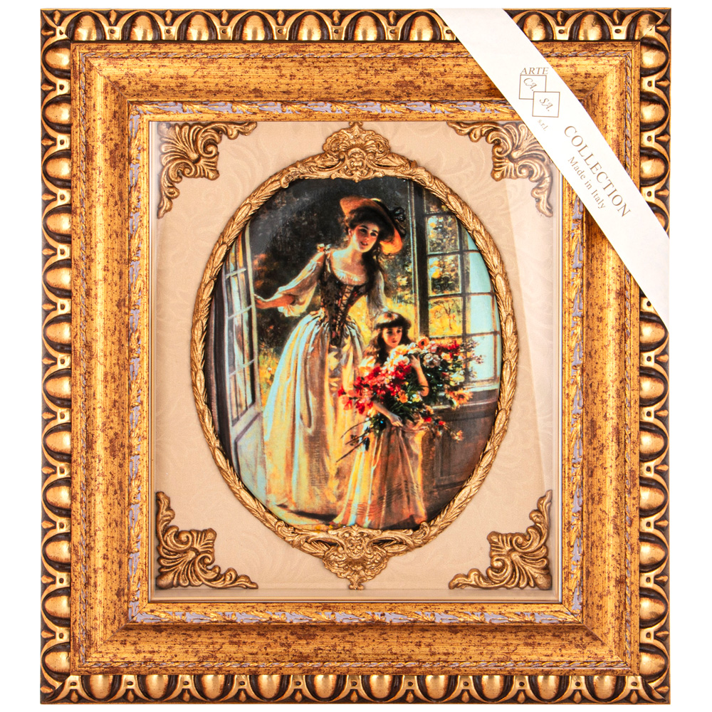 Панно настенное 32Х26 см БАГЕТ 64Х56 см