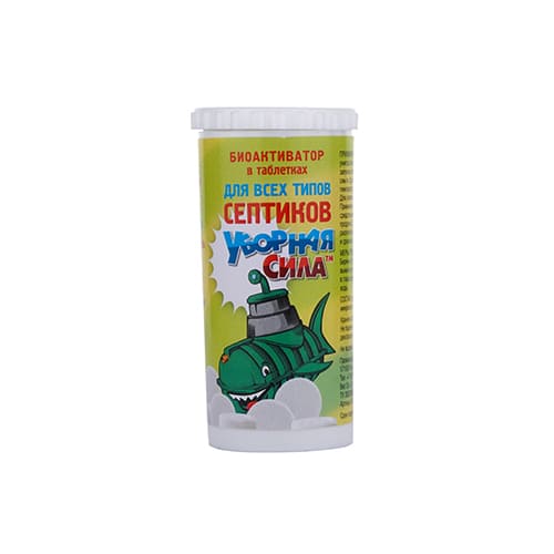 Таблетки Уборная сила для септиков, в тубе 7 шт. , 1/12
