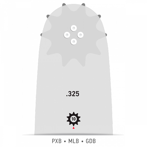 Шина OREGON 208 PXBK 095 AdvanceCut (Husqvarna, Carver 20", 1.5, 0.325")