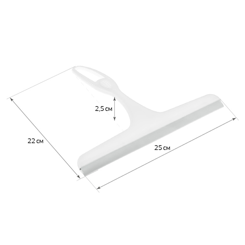 Окномойка-водосгон IDEA ДРОП М 5330, смоки, 25 см