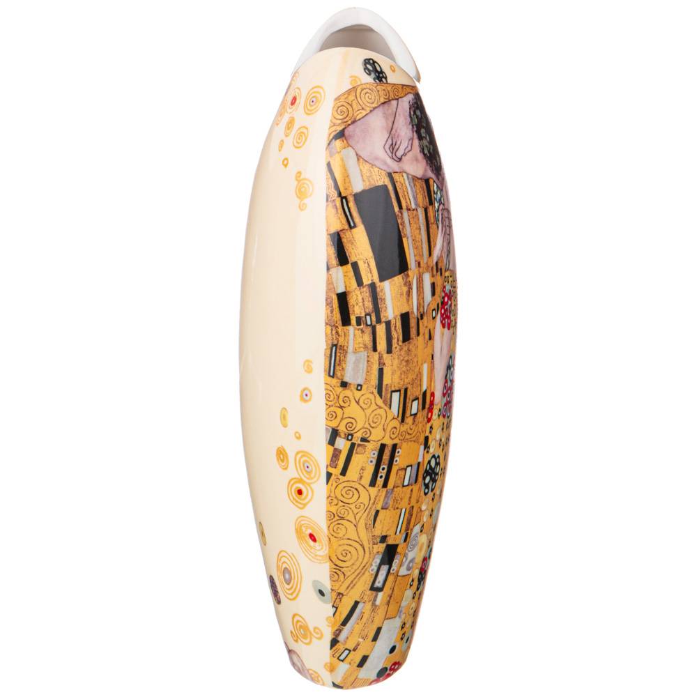 ВАЗА LEFARD, ПОЦЕЛУЙ,  Г. КЛИМТ 25, 5 СМ, КРЕМОВАЯ, КОР=12ШТ.