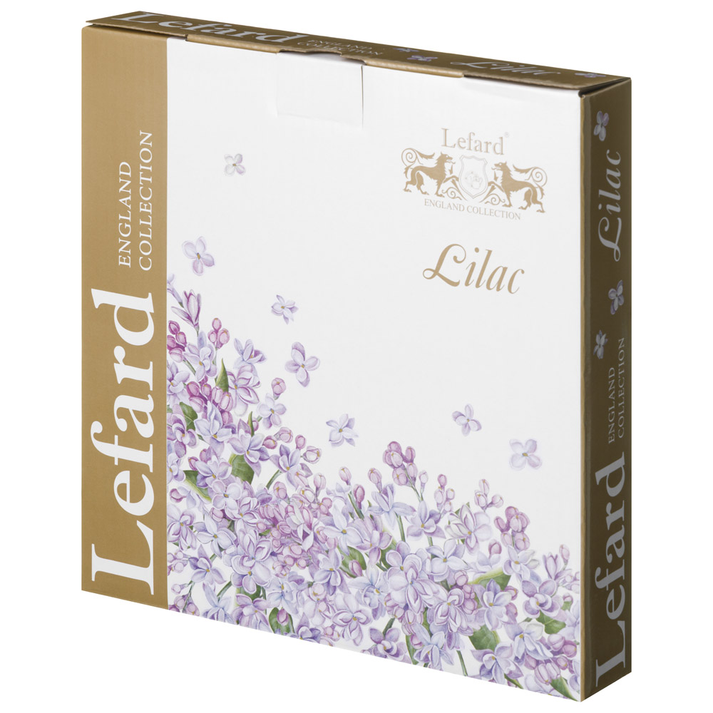 НАБОР ТАРЕЛОК ЗАКУСОЧНЫХ LEFARD  "LILAC" 2 ШТ. 20,5 СМ (КОР=24НАБ.)