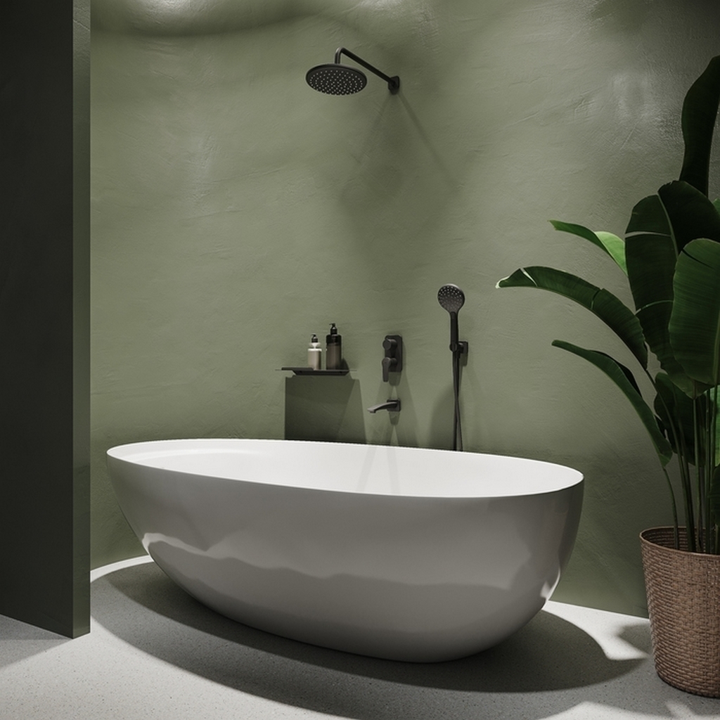 Душевая система 35к IDDIS RAYBL03i68, Ray, лейка, Тропический душ,  встраиваемая, ЧЕРНЫЙ матовый