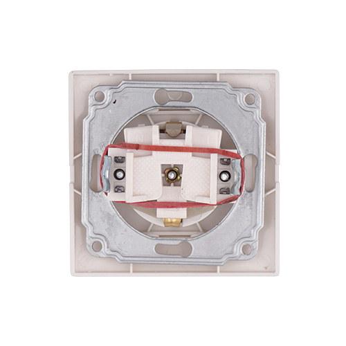 Розетка СП 1-местн с/з 16А Smartbuy 250В белая, SBE-01w-16-S1-Z, Венера, 1/200