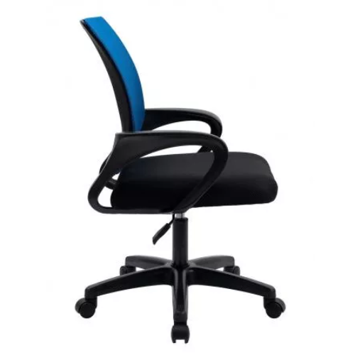 Кресло офисное, компьютерное TRON А1 сетка Standard, хром, синий-черный