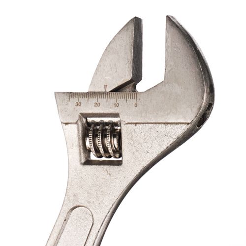 Ключ разводной 250 мм, никелированный, 1/6/60