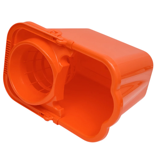 Ведро прямоугольное 9.5 л IDEA М 2421, с отжимом, оранжевое