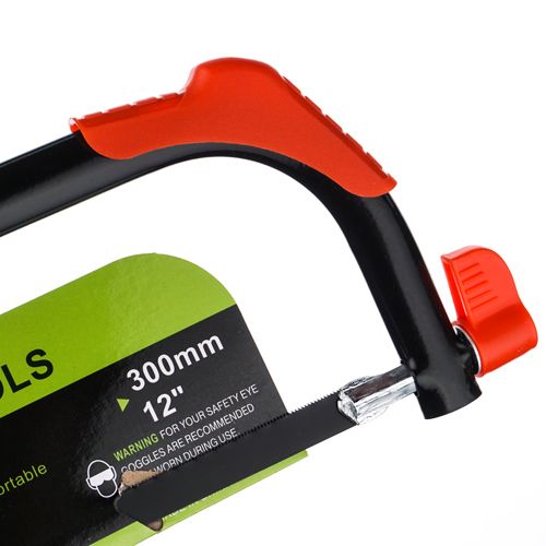 Ножовка по металлу 250-300мм, металлическая ручка, 1/12/48