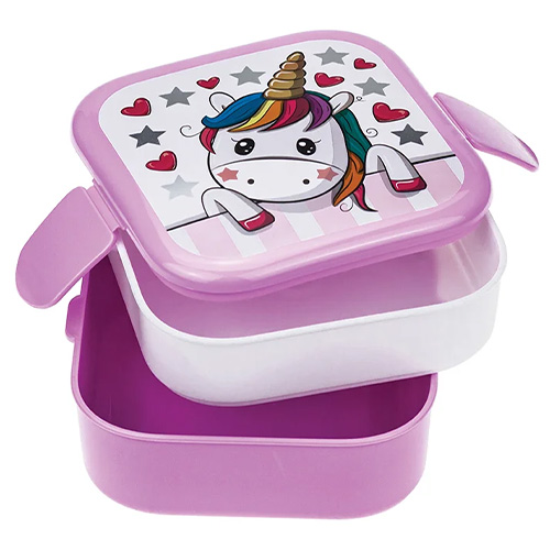 Контейнер для обеда 0.4, 0.4 л IDEA М 1232, единорог