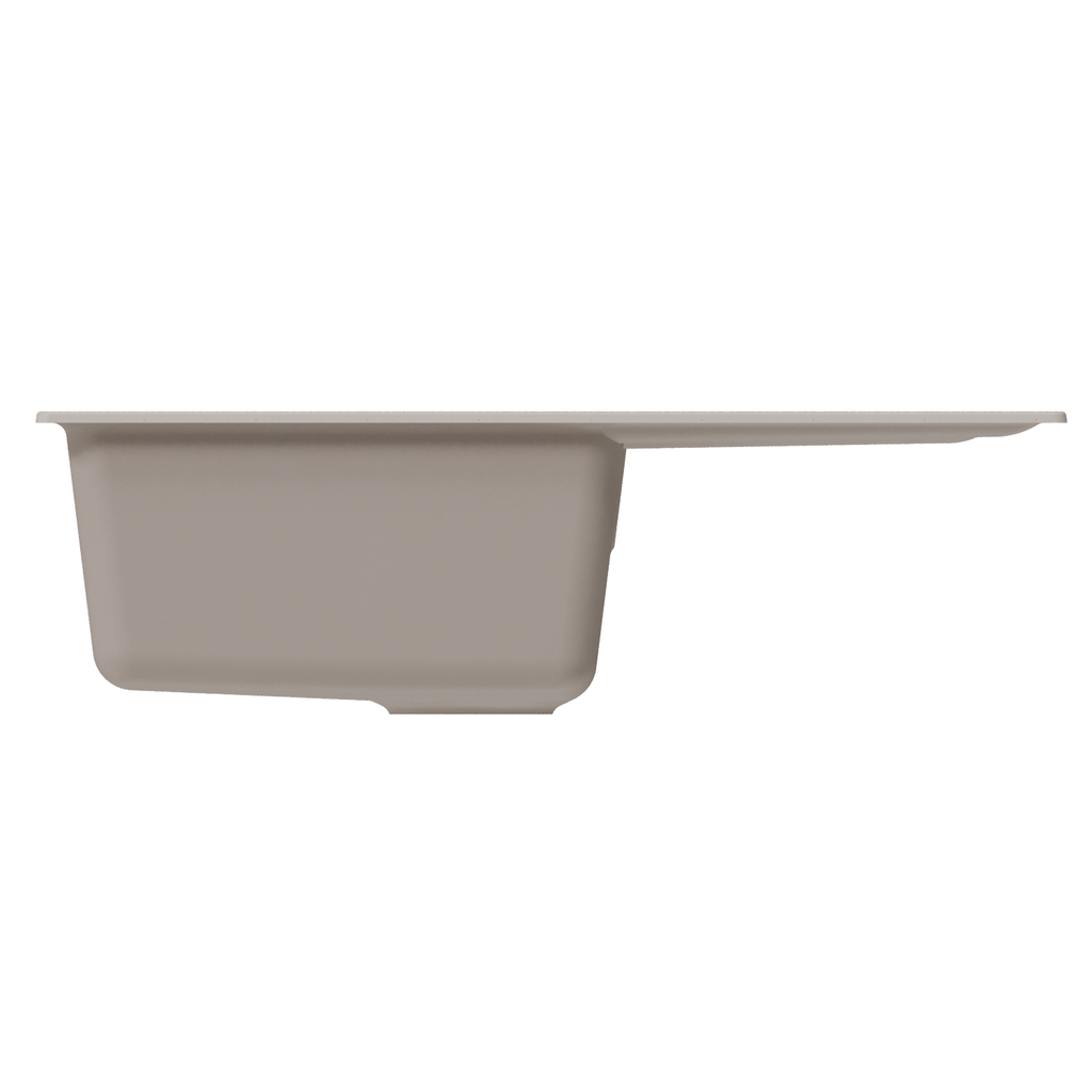 Мойка ML-GM19 с крылом, белая, 331, 750*500*200мм NEW