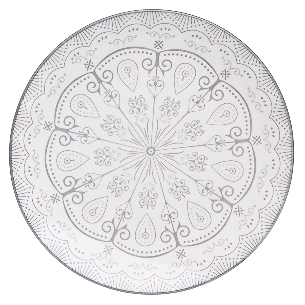 НАБОР ТАРЕЛОК ОБЕДЕННЫХ BRONCO, DREAMS, ИЗ 4 ШТ. ДИАМЕТР=27 СМ