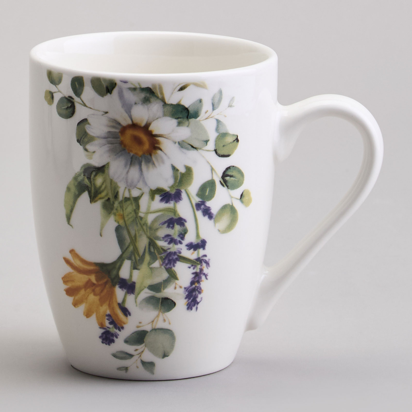 НАБОР ПОСУДЫ ОБЕДЕННЫЙ LEFARD, РОМАШКОВОЕ ПОЛЕ, НА 4 ПЕР. 16 ПР., КОР=2НАБ.