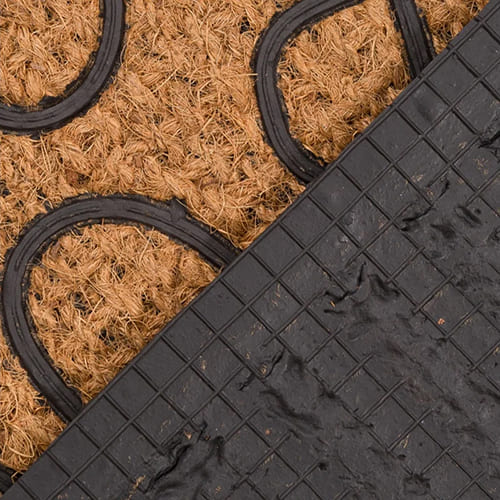 Коврик кокосовый SUNSTEP Следы 40 х 60 см