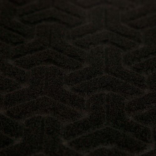 Коврик влаговпитывающий с тиснением Abstract 60x90 см, черный, SUNSTEP™