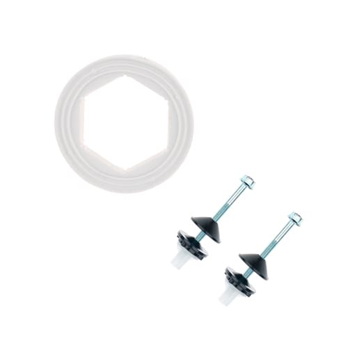 Арматура для компакт бачка, Псков, универ. 77. 55. 14. 3 хром кноп. ниж. подв. , дв/слив, 1/18