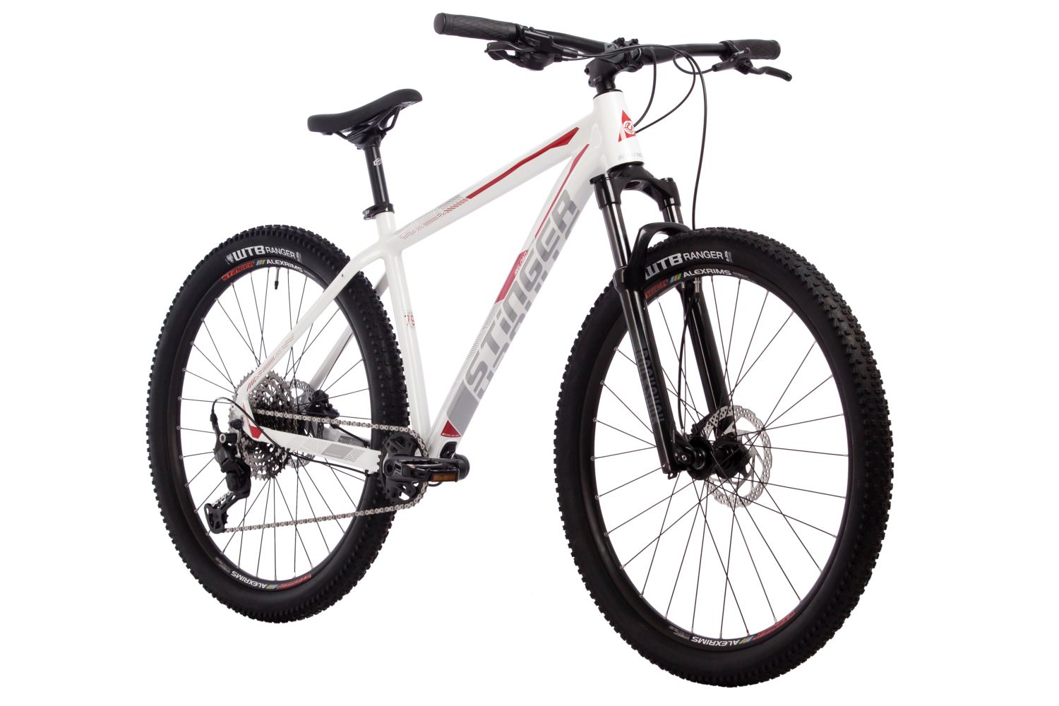 Велосипед STINGER 27.5, RELOAD EVO белый, алюминий, размер 18,