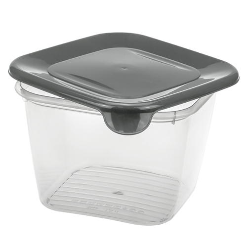 Емкость для продуктов 1.5 л IDEA ПРАКТИК М 1463, графитовый