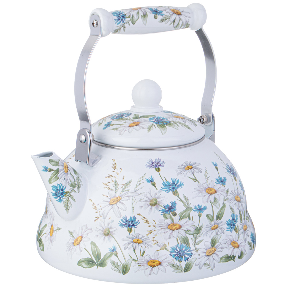 ЧАЙНИК AGNESS ЭМАЛИРОВАННЫЙ СЕРИЯ, SENTIMENT,  3 Л