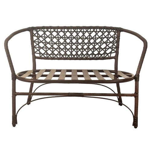 Диван Анапа с подушкой, коричневый