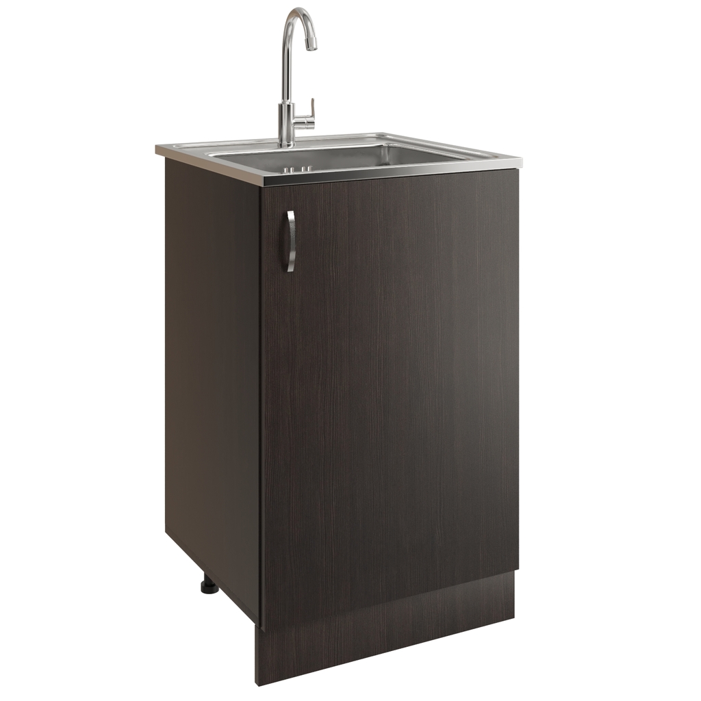 Тумба 50 ЛДСП венге, ОТДЕЛЬНО ПРИОБРЕТАЕТСЯ МОЙКА