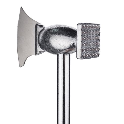 Топор кухонный 28 см комбинированный, лезвие/отбивной молоток, стальной, 1/50