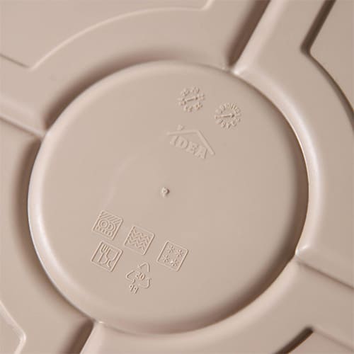 Менажница с крышкой IDEA М 1123, 5 секций, 4*400 мл+220 мл, капучино