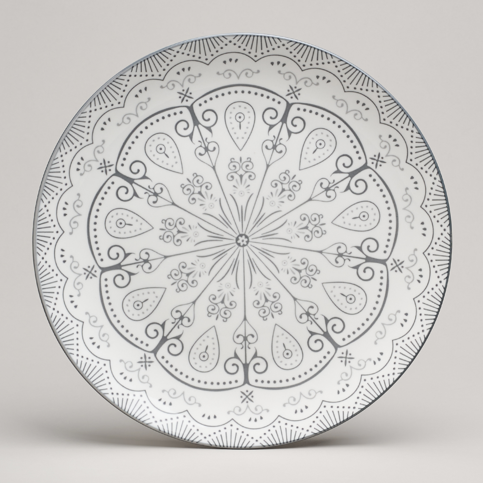 НАБОР ТАРЕЛОК ОБЕДЕННЫХ BRONCO, DREAMS, ИЗ 24 ШТ. ДИАМЕТР=27 СМ