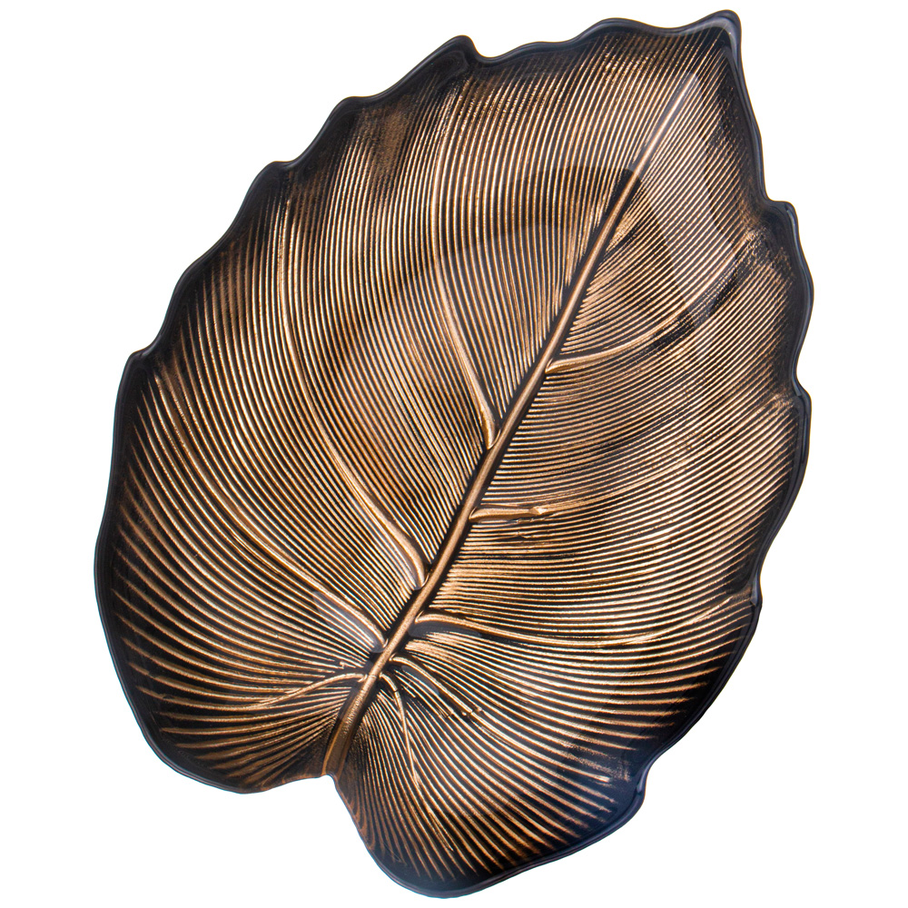 БЛЮДО ГЛУБОКОЕ, BOHEMIA, BLACK 37X26.5X5СМ