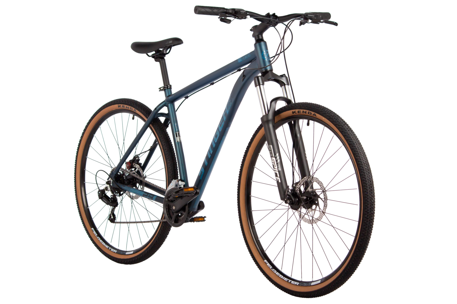 Велосипед STINGER 29, ELEMENT синий, алюминий, размер MD