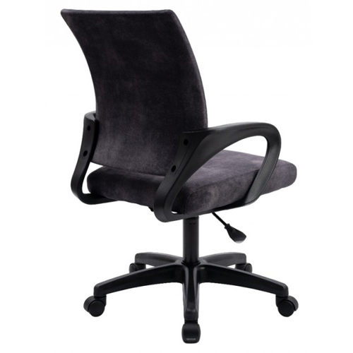 Кресло офисное, компьютерное TRON A2 велюр Standard, 47х48х46 см, темно-серый