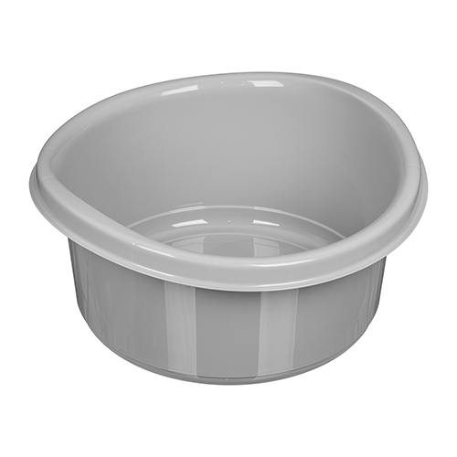 Таз универсальный 15 л Homver Etna 221221835/03, круглый, серый