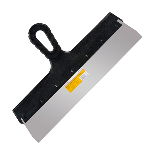 Шпатель фасадный 350 мм нержавеющая сталь пластмассовая ручка, 1/50