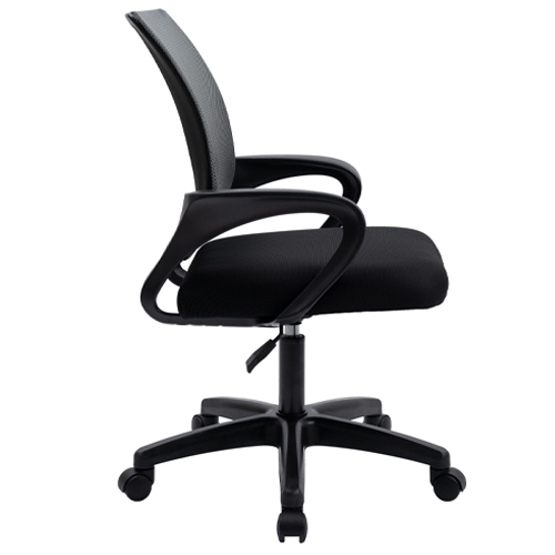 Кресло офисное, компьютерное TRON А1 сетка Standard, 47х48х46 см, серый-чёрный