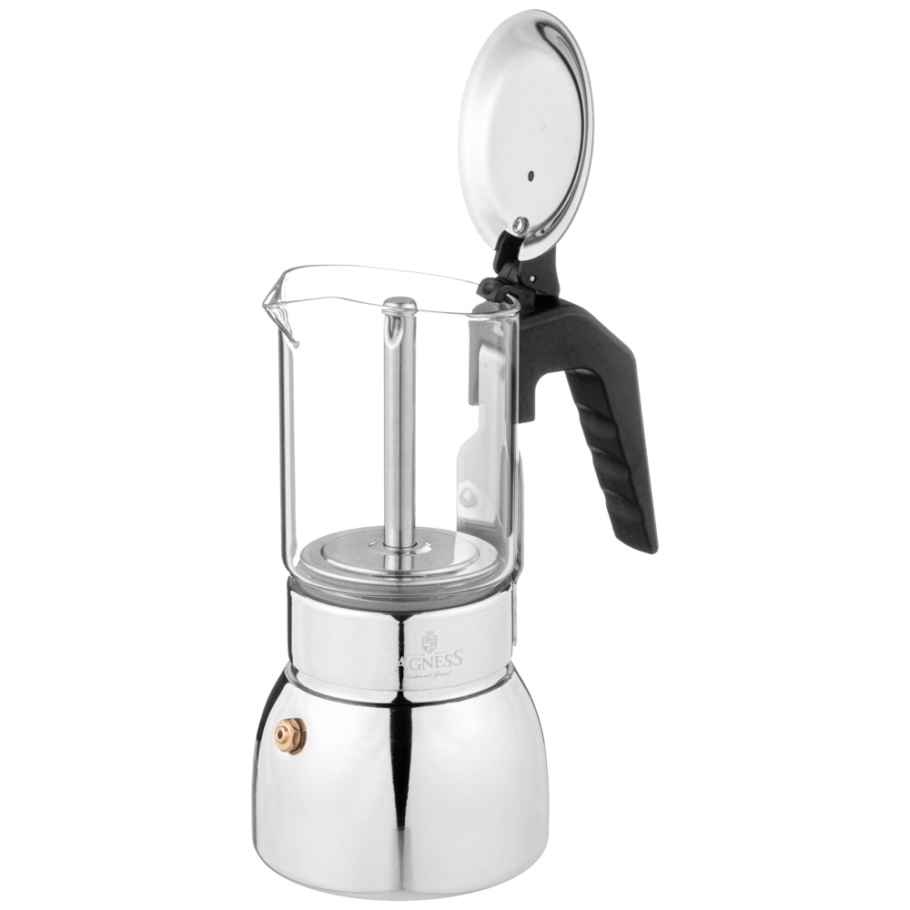 КОФЕВАРКА ГЕЙЗЕРНАЯ, VERRE,  200 МЛ НА 4 ЧАШКИ