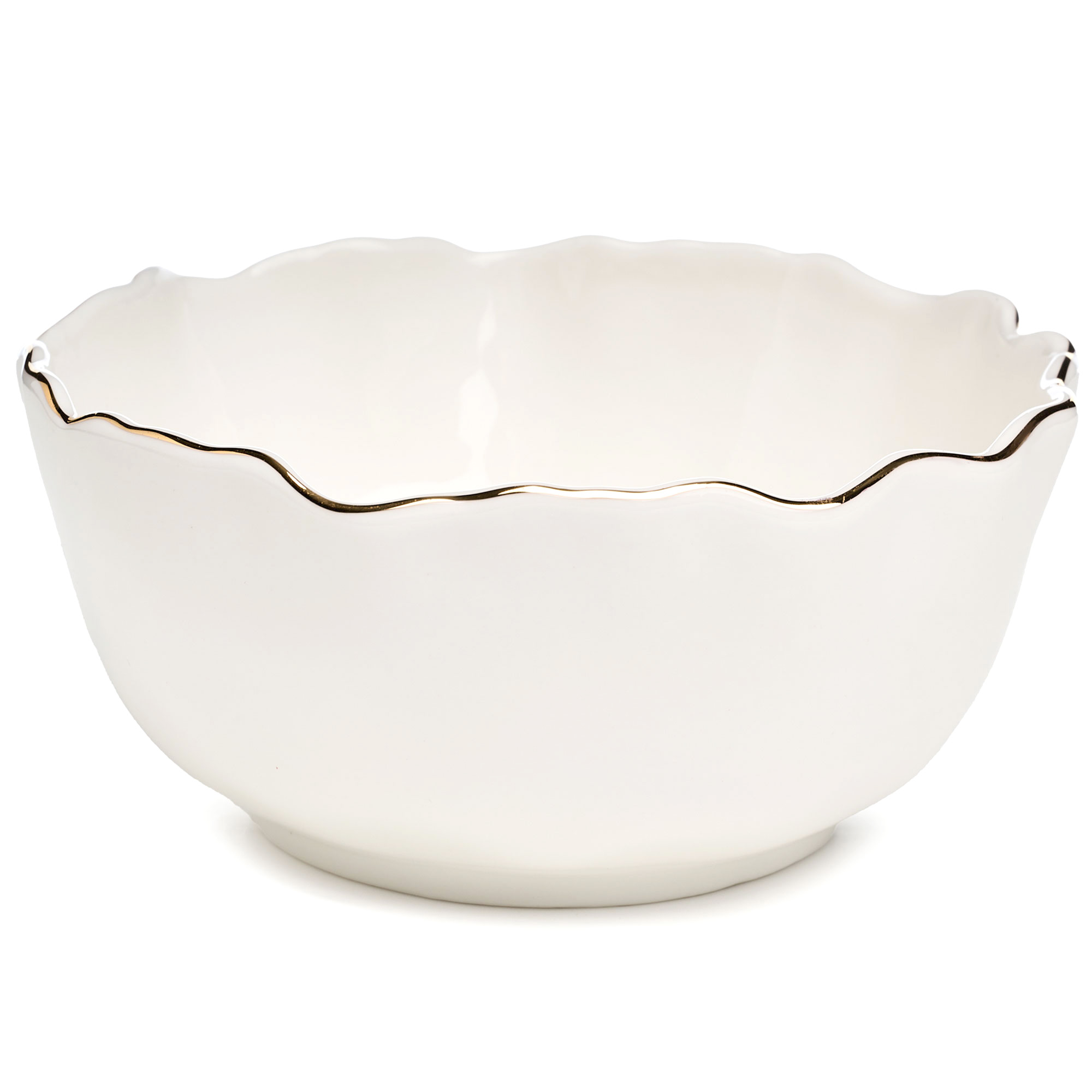 НАБОР САЛАТНИКОВ LEFARD, CHARM, 2 ШТ. 12, 5*5, 5 СМ 350 МЛ, С ЗОЛОТОЙ ЛИНИЕЙ