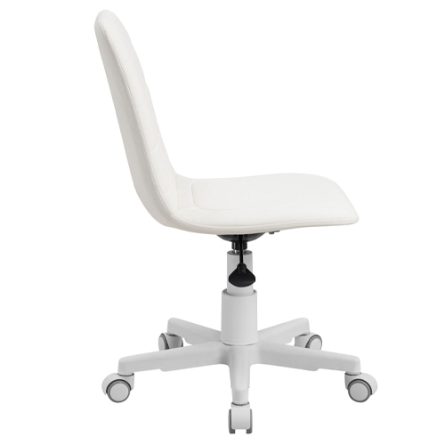 Кресло офисное, компьютерное TRON B1 экокожа Standard, 42х44.5х38.5 см, белый