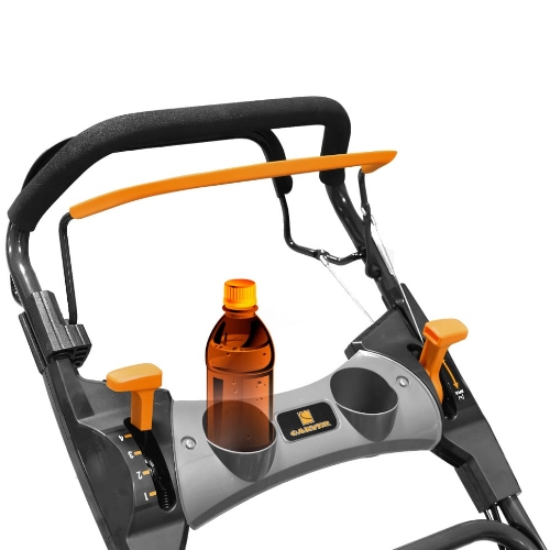 Газонокосилка бензиновая CARVER LMG-3653DMSE-VS, 3,6 кВт, 53см, 8"/11", 65л