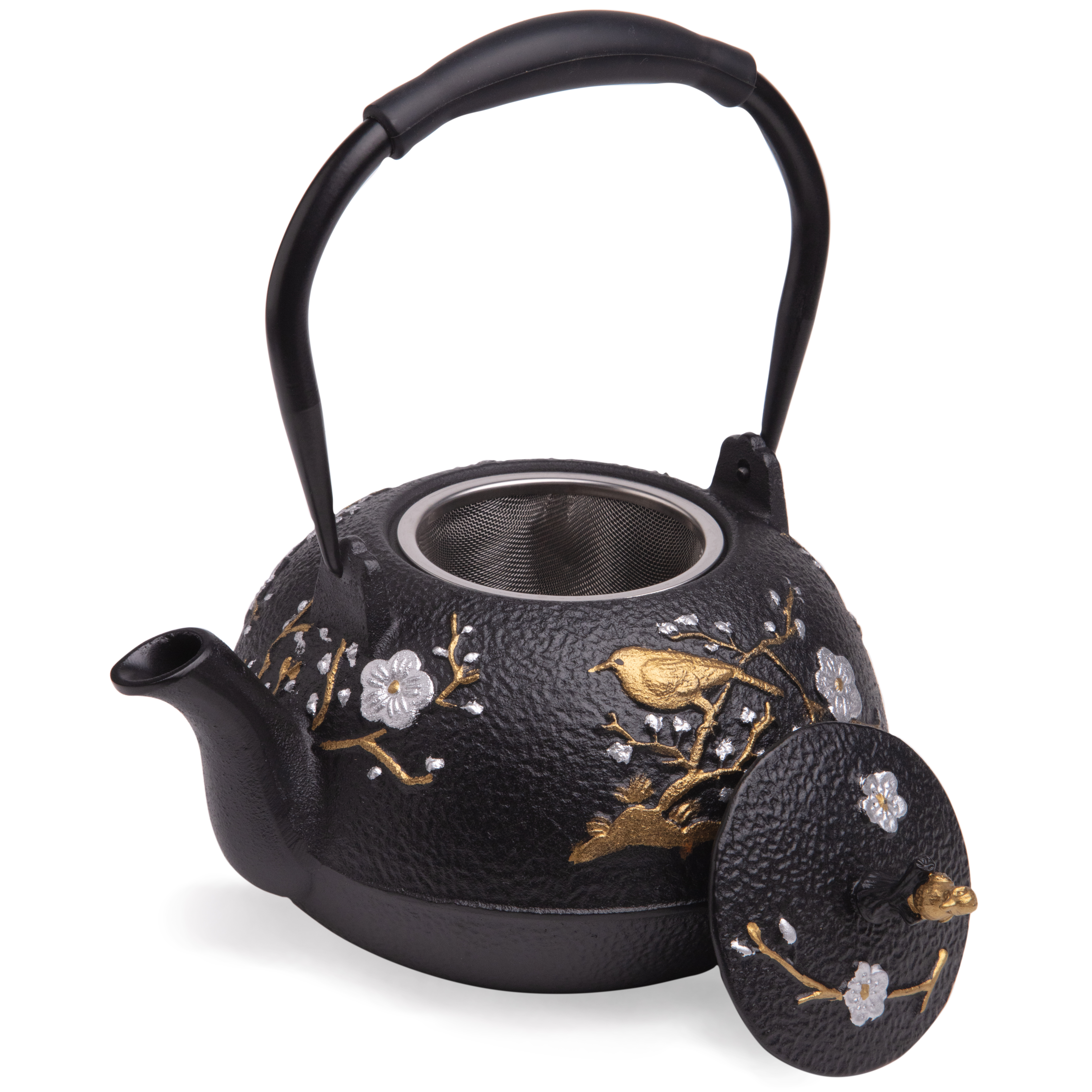 ЗАВАРОЧНЫЙ ЧАЙНИК ЧУГУННЫЙ С ЭМАЛИРОВАННЫМ ПОКРЫТИЕМ ВНУТРИ 1200 МЛ