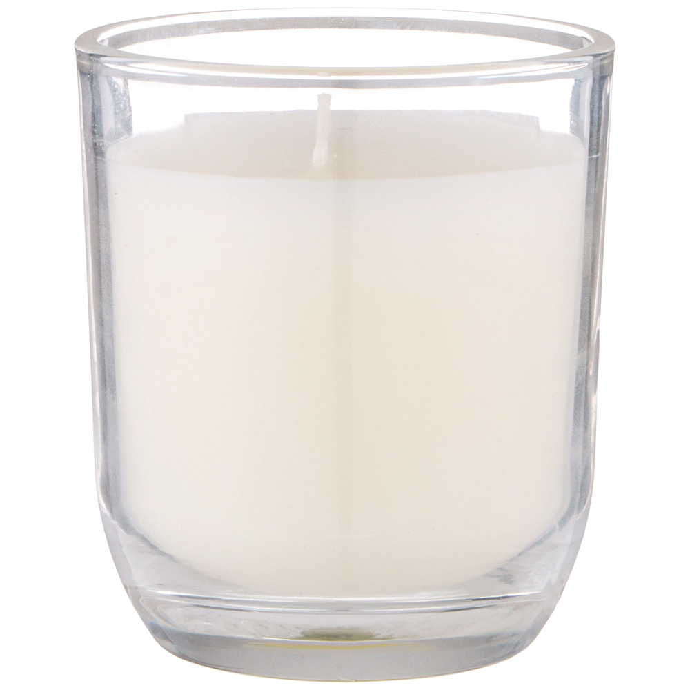 Свеча ароматизированная в стакане, ROSE GERANIUM, 7, 5*8, 5 см