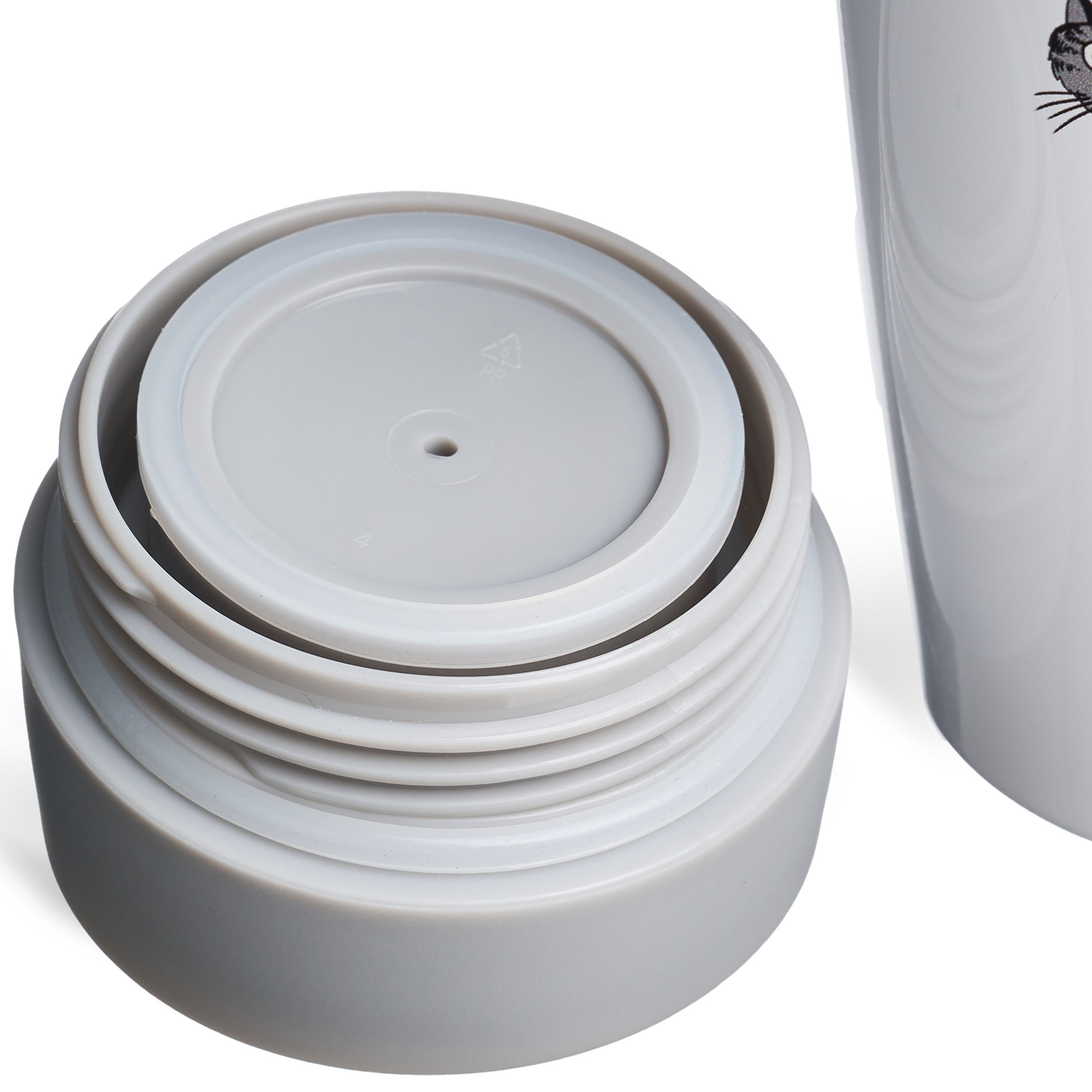 ТЕРМОКРУЖКА AGNESS, ОСОБЕННАЯ, 360МЛ