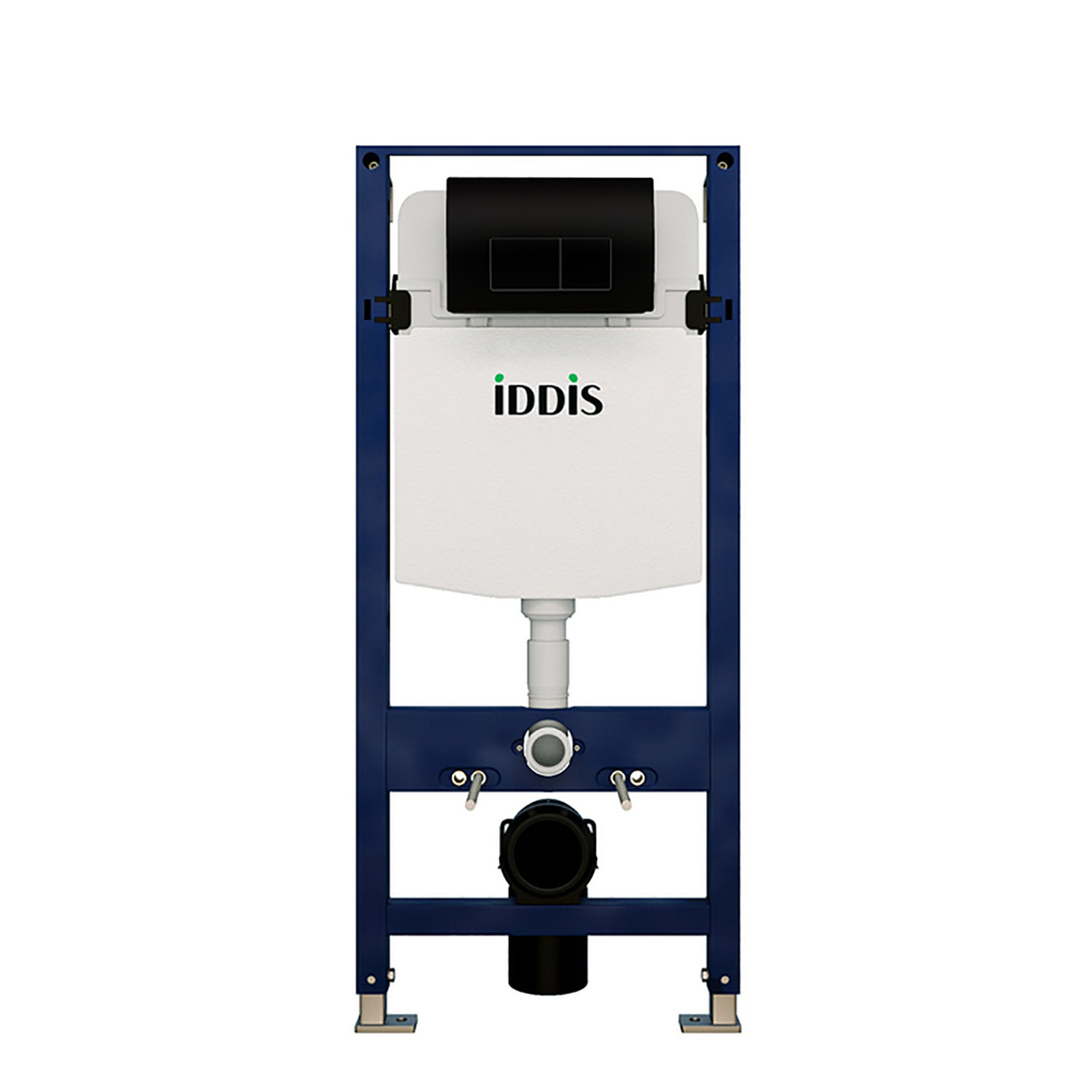 Комплект системы инсталляции IDDIS, Optima Home, OPH00MBi32K с кнопкой ЧЕРНАЯ