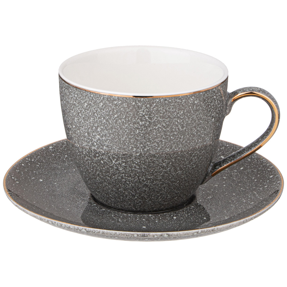 ЧАЙНЫЙ СЕРВИЗ LEFARD, GRAIN, НА 6 ПЕР. 14 ПР. СЕРЫЙ, КОР=3НАБ.